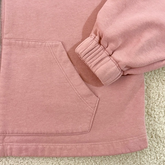 Banana Republic Pink Hooded Full Zip Jacket - Picture 4 of 6